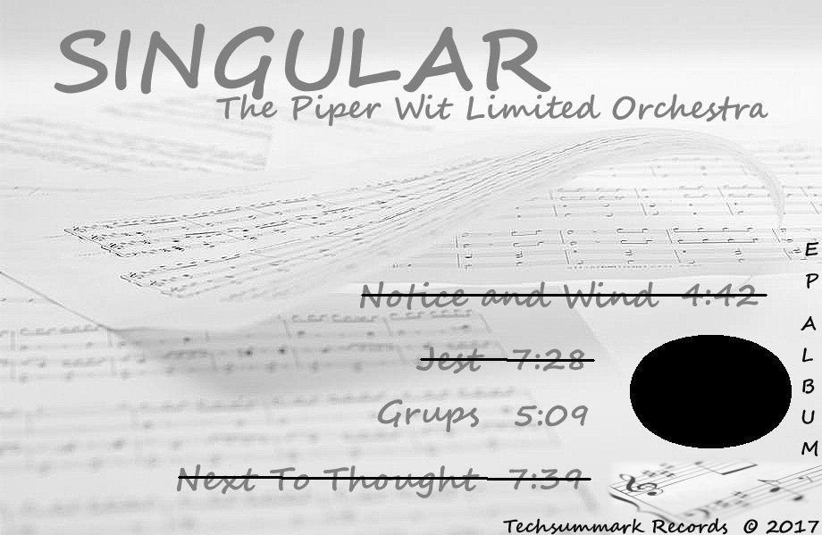 Cover Art image promoting Track Three  of the SINGULAR album